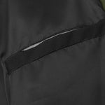 Contrast Zip Up Hooded Puffer Coat