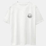 Planet Astronaut Print Drop Shoulder Oversize T-Shirt