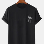 Palm Trees Print T-Shirt
