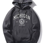 Michigan Varsity Print Hoodie