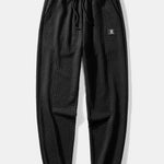 Geometric Jacquard Jogger Pants