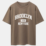 New York Print Heavy Weight Oversize T-Shirt
