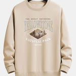 Yellowstone Print Relax Fit Sweatshirt