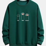 Cat Claws Print Relax Fit Sweatshirt