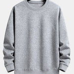 Basic Relax Fit Crew Neck Sweatshirt & Jogging Pants
