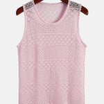 Knitted Textured Tank Top