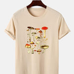 Mushroom Print T-Shirt