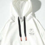 Relax Fit Ghost Print Hoodie