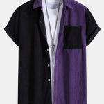 Two Tone Corduroy Shirt