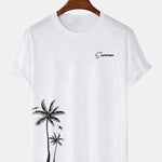 Summer Palm Tree Print T-Shirt