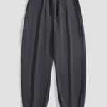 Corduroy Drawstring Jogging Pants