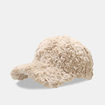 Irregular Plush Decoration Baseball Cap