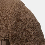Quilted Lined Teddy Spliced Jacket