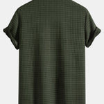 Waffle Polo With Pockets