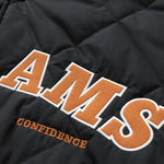 2 in 1 Quilted Hooded Baseball Jacket