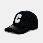 Letter C Plush Baseball Cap