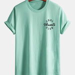 Regular Fit Cool Aunts Club Print Cotton T-Shirt