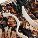 Painted Floral Jacquard Shorts