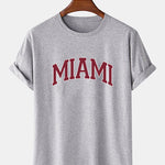 Miami Print T-Shirt & Swim Shorts