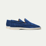 Classic Suède Loafer Berry Blue