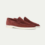 Classic Suède Loafer Bordeaux