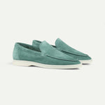 Classic Suède Loafer Apple Blue