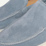 Classic Suède Loafer Baby Blue