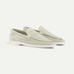 Classic Suède Loafer Creme