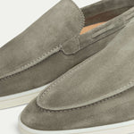 Classic Suède Loafer Olive Green