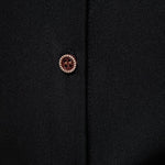Men's Casual Lapel Slanted Placket Asymmetric Slim Fit Long Sleeve Shirt
