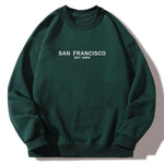 San Francisco Print Crew Neck Relaxed Sweatshirt