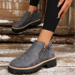 Bonnie | Beige Ankle Boots