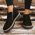 Bonnie | Beige Ankle Boots