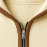 Leonardo Hooded Cardigan Cream
