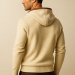 Leonardo Hooded Cardigan Cream