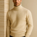 Carezza Cashmere Turtleneck Ivory