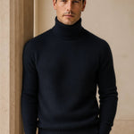 Carezza Cashmere Turtleneck Navy