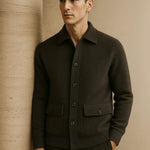 Vicenza Cashmere Cardigan Olive Green