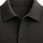 Vicenza Cashmere Cardigan Dark Grey