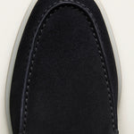 Classic Suède Loafer Navy Blue