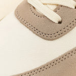 Calzatura Suede Runner White