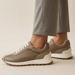 Calzatura Suede Runner Beige