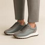Calzatura Suede Runner Grey
