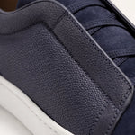 LORVANO™ Suede Sneaker – Deep Navy