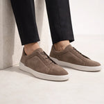 LORVANO™ Suede Sneaker – Khaki