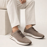 Giuliano Suede City Sneaker Beige
