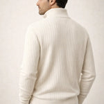 Enrico Knit Vest Ivory