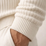 Enrico Zip Up Ivory
