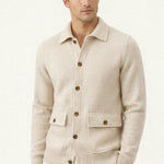 Calogero Cashmere Cardigan Ivory