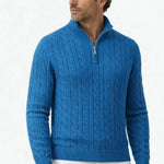 sero Cable Knit Blue
